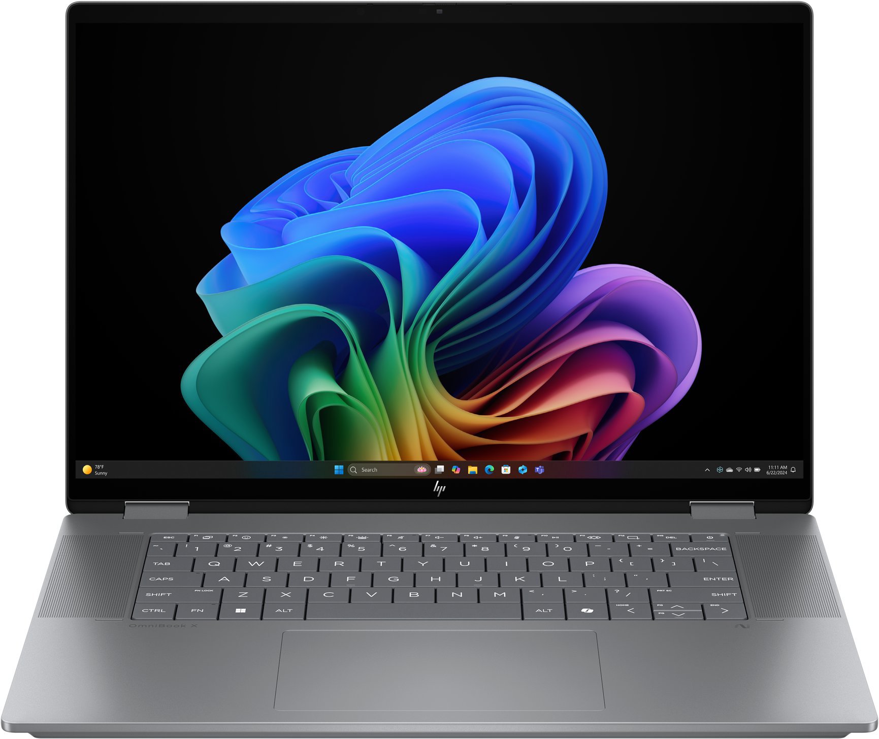 HP OmniBook X Flip AI 16-ar0433nc Meteor Silver
