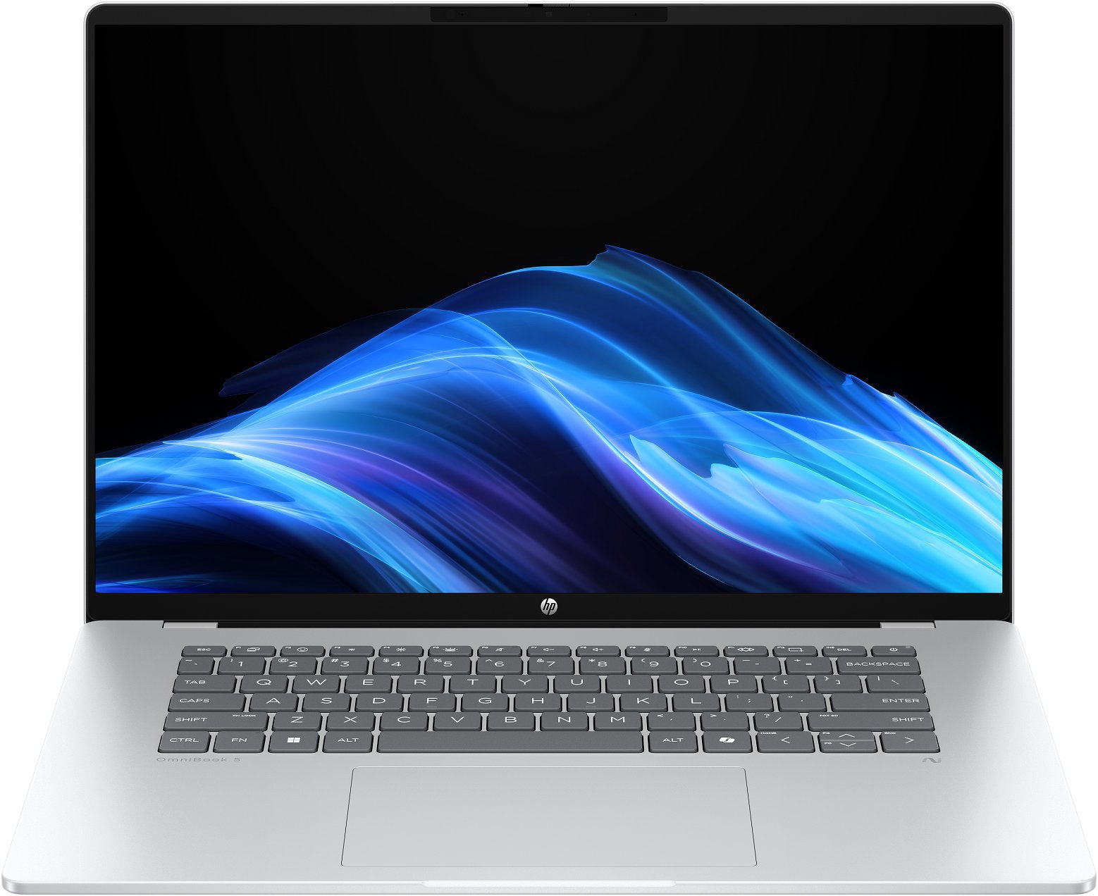 HP OmniBook 5 Next Gen AI 16-bf0000nc Glacier Silver