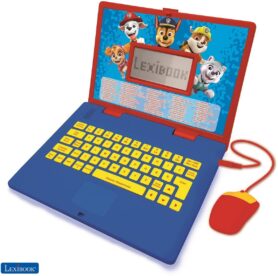 Lexibook Tlapková patrola Dvojjazyčný vzdělávací notebook čeština/angličtina, 124 aktivit