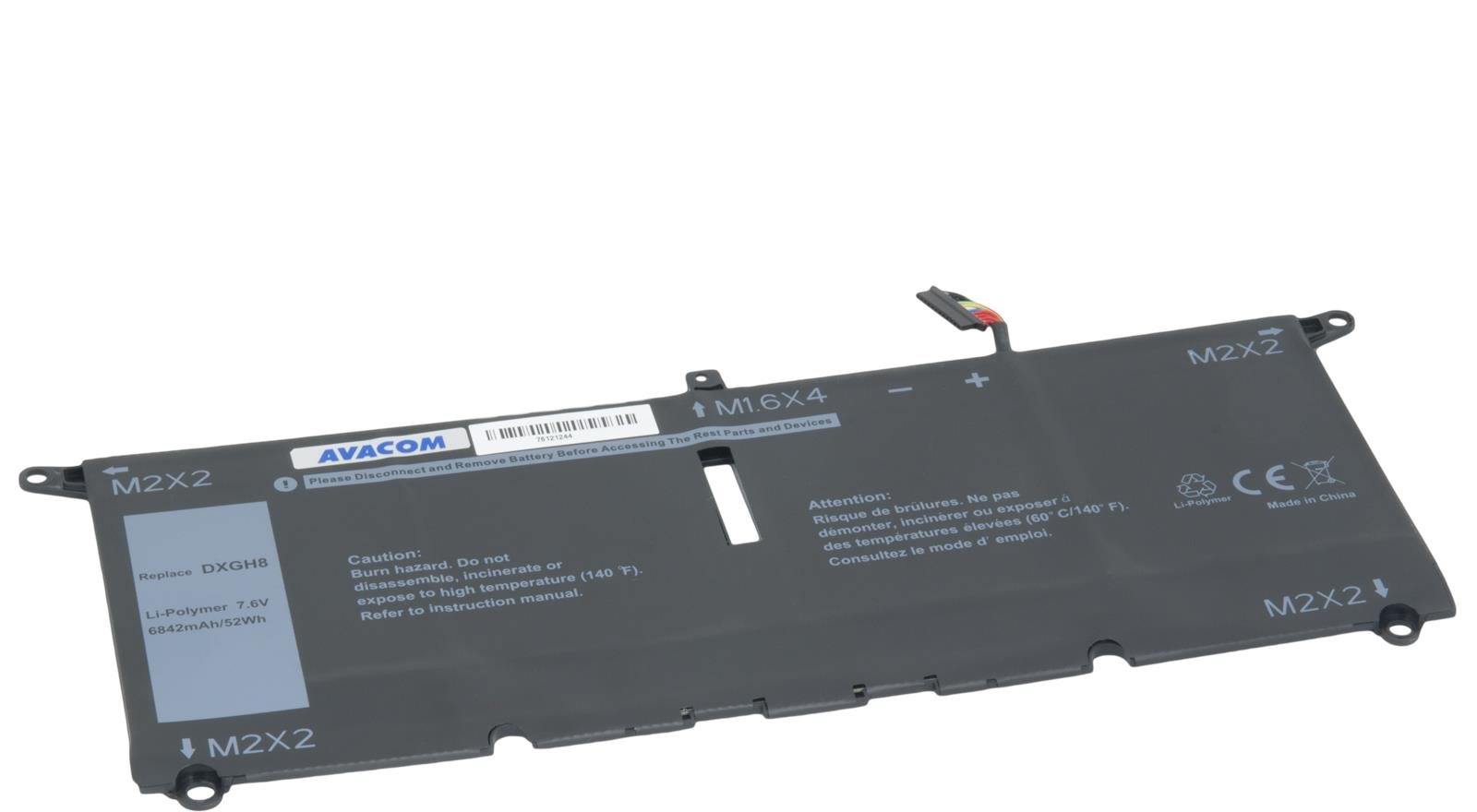 AVACOM pro Dell XPS 9370, 9380 Li-Pol 7,6V 6842mAh 52Wh