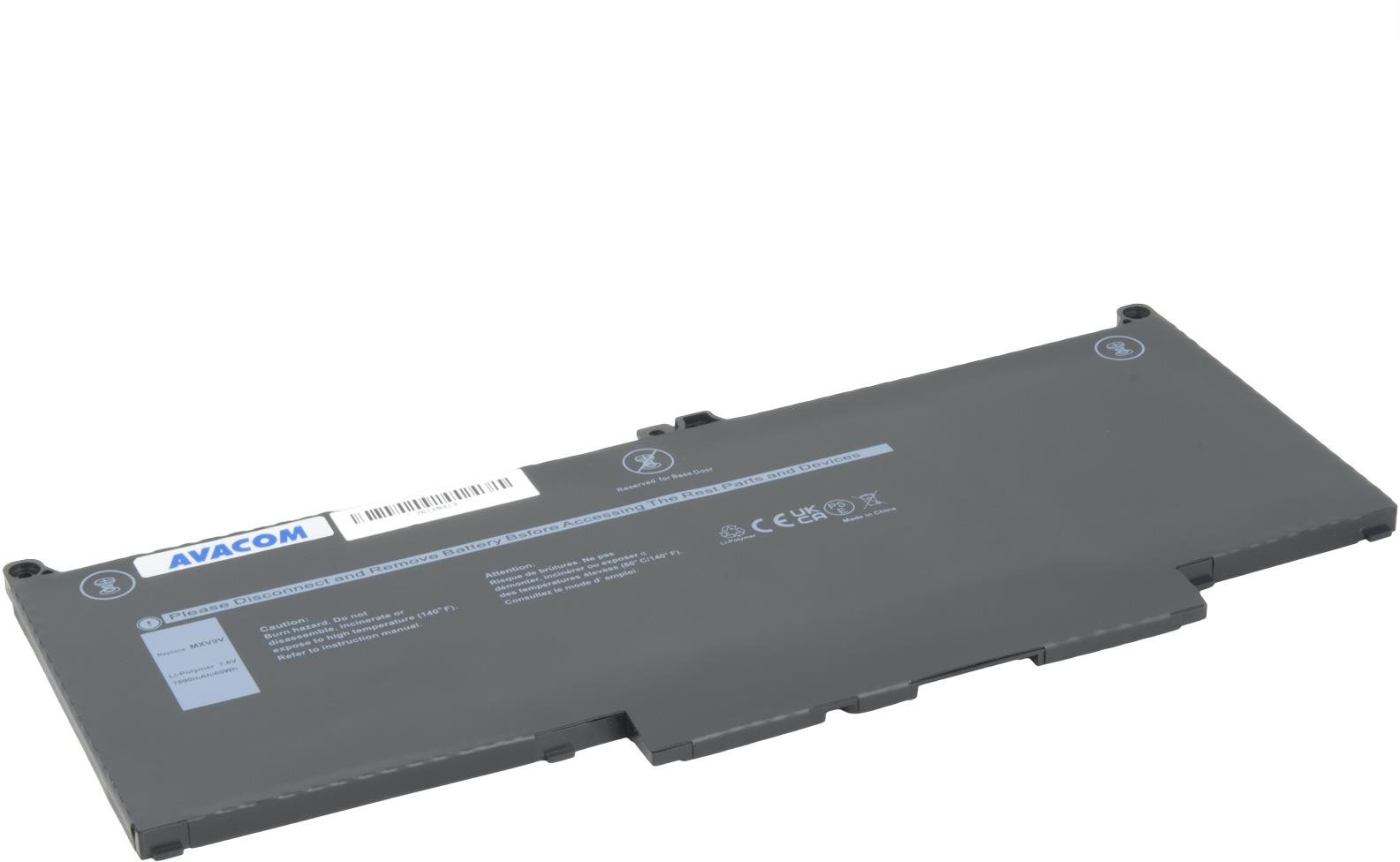 Avacom pro Dell Latitude 5300, 5310, 7300 Li-Pol 7,6V 7890mAh 60Wh