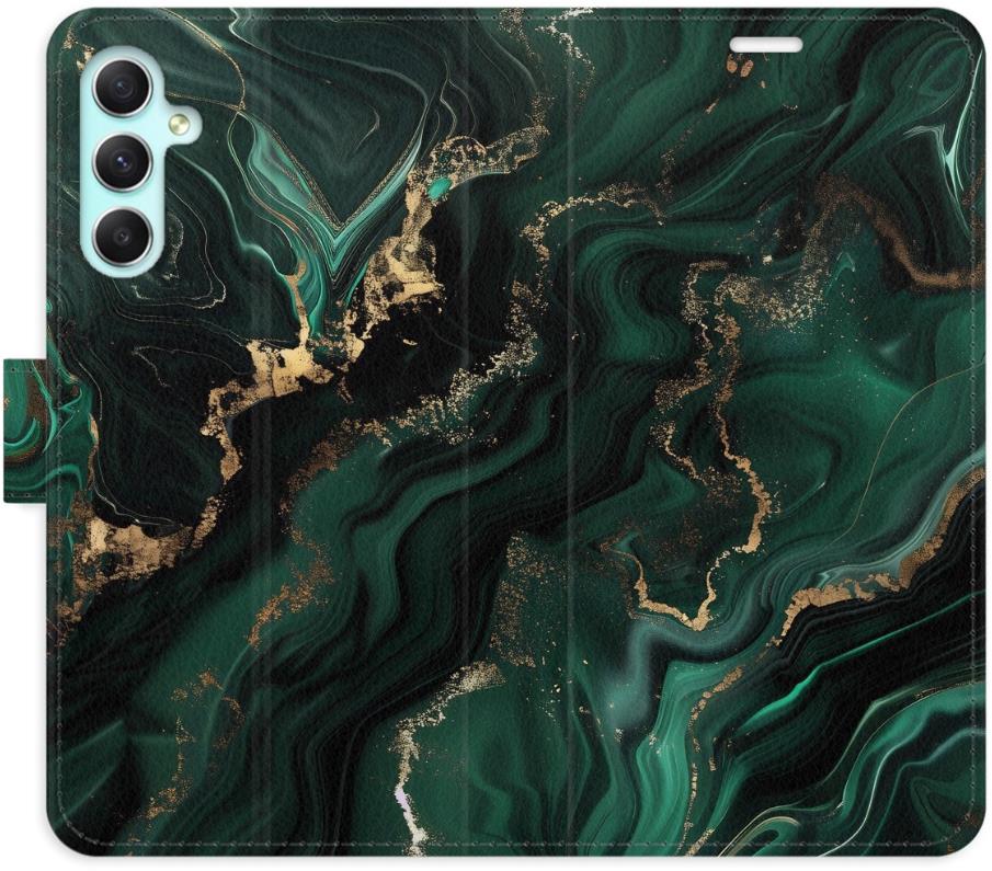 iSaprio Flip pouzdro Emerald 02 pro Samsung Galaxy A34 5G