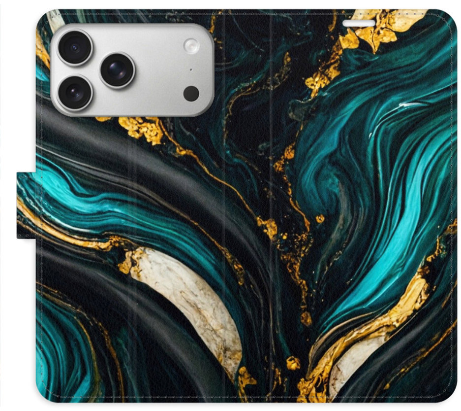 iSaprio Flip pouzdro Dark Paint pro iPhone 17 Pro Max