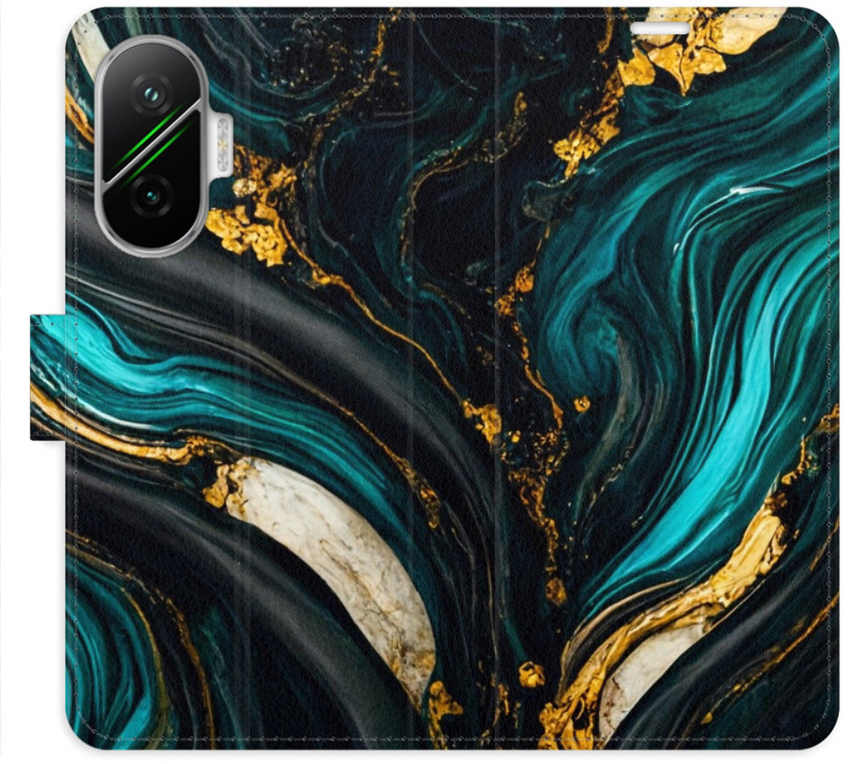 iSaprio Flip pouzdro Dark Paint pro Poco F7