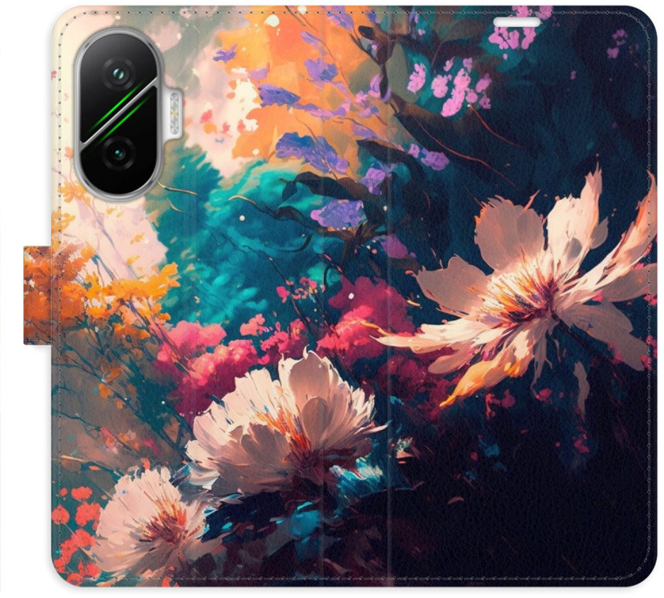 iSaprio Flip pouzdro Spring Flowers pro Poco F7