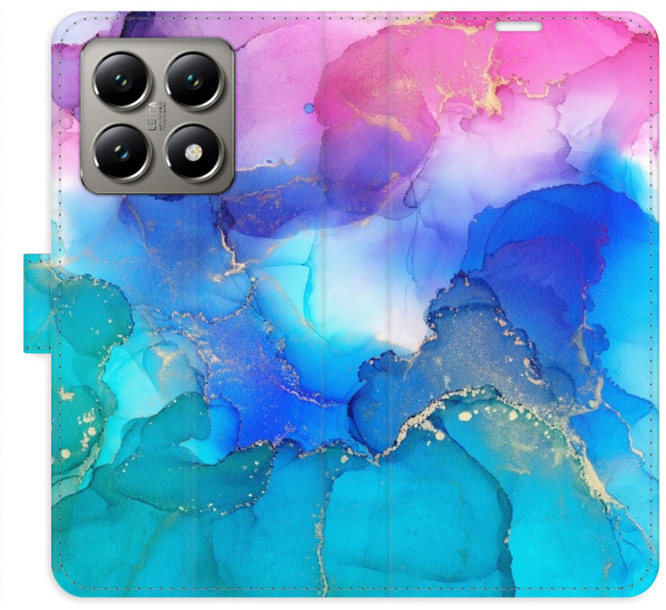 iSaprio Flip pouzdro BluePink Paint pro Xiaomi 14T