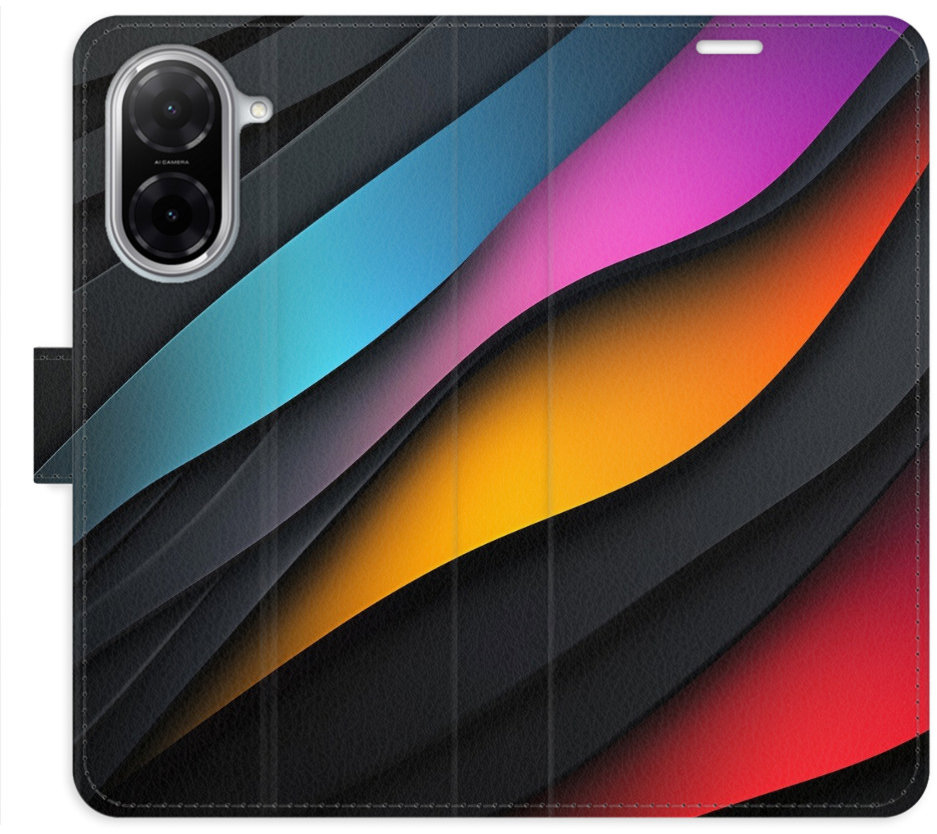 iSaprio Flip pouzdro Color Waves pro Xiaomi Redmi A5