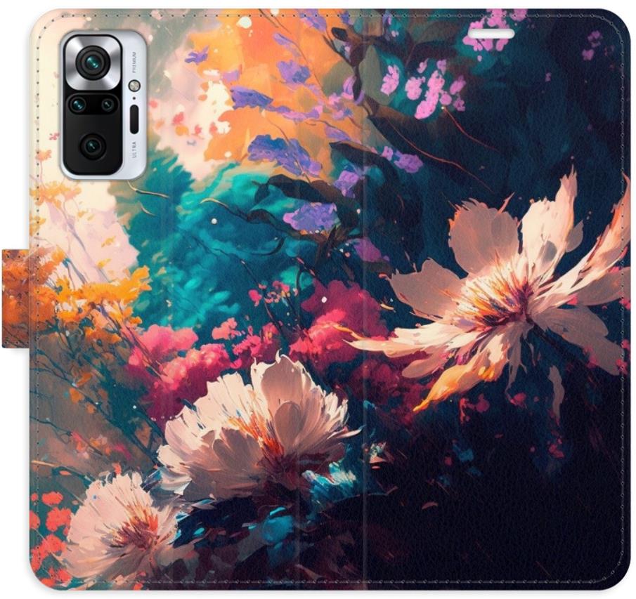 iSaprio flip pouzdro Spring Flowers pro Xiaomi Redmi Note 10 Pro