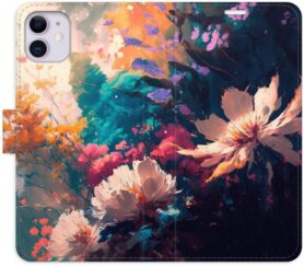 iSaprio flip pouzdro Spring Flowers pro iPhone 11