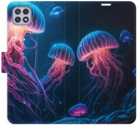iSaprio flip pouzdro Jellyfish pro Samsung Galaxy A22 5G