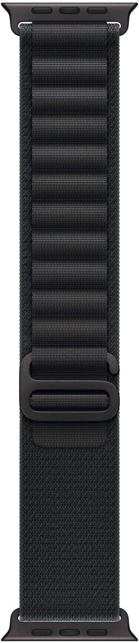 Apple Watch 49mm černý Alpský tah - Medium - provedení z černého titanu