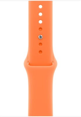 Apple Watch 46mm mandarinkový sportovní řemínek - M/L