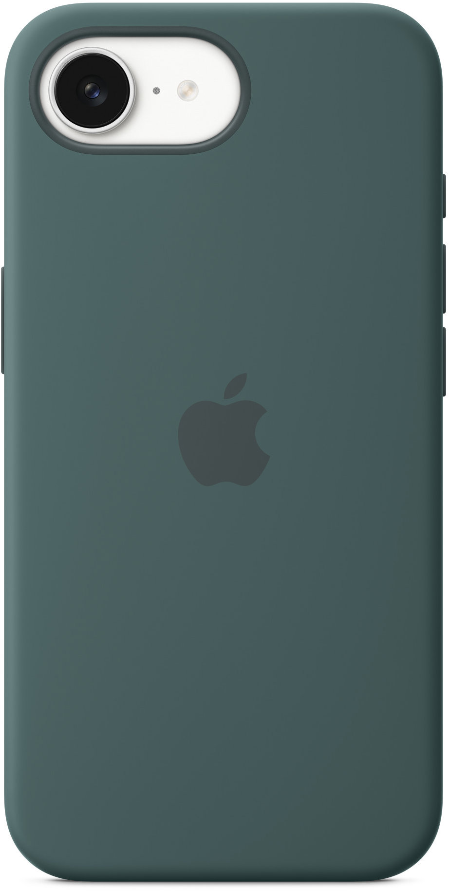 Apple Silikonový kryt na iPhone 16e jezerně zelený