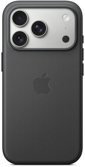 Apple Kryt z tkaniny TechWoven s MagSafe na iPhone 17 Pro černý