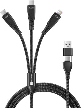 CONNECT IT Wirez 6in1, černý