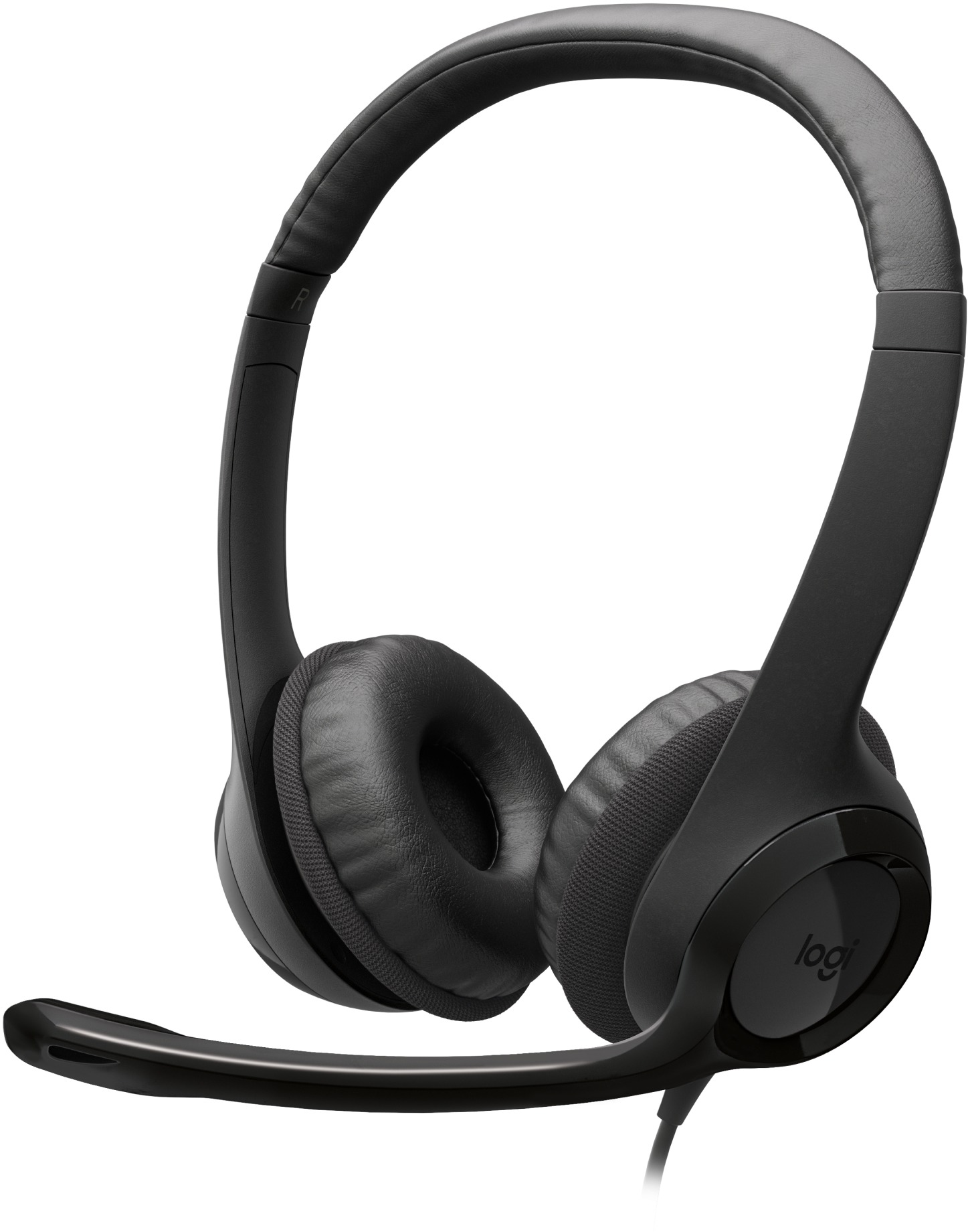Logitech USB Headset H390 USB-C, Midnight black