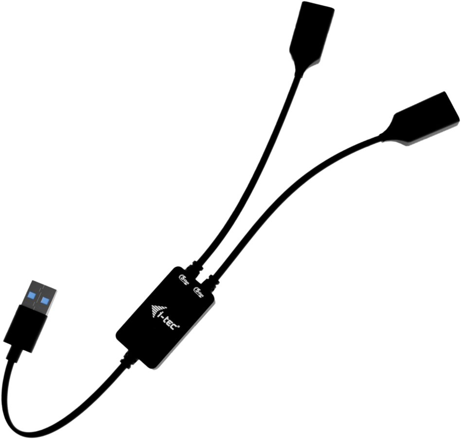i-tec USB-A Cable HUB 2 port (2x USB-A)
