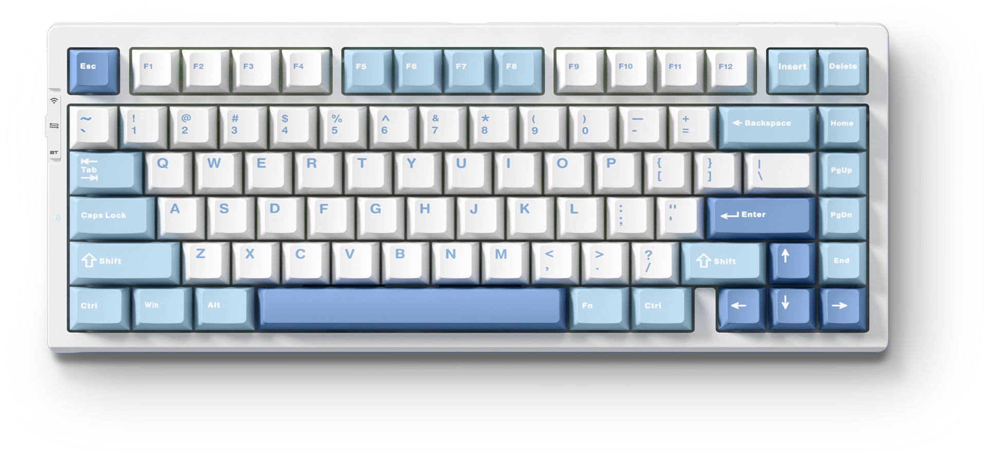 MCHOSE G75 Pro Wireless Mechanical Cabbage Tofu Switch V2 - Blue