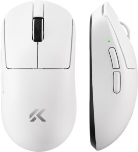 MCHOSE A7V2 Ultra Lightweight Wireless  - White