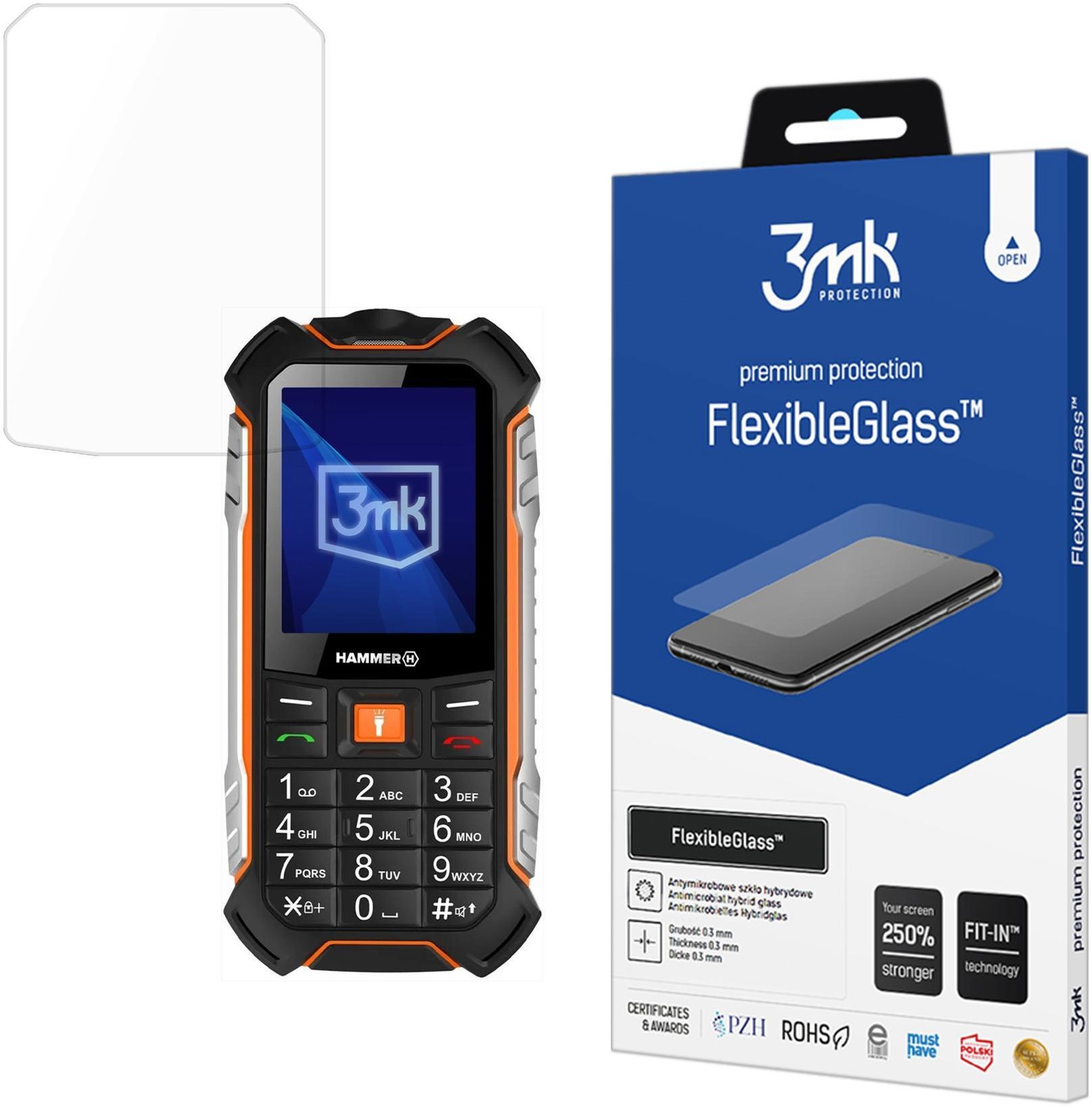 3MK FlexibleGlass pro MyPhone Hammer Boost