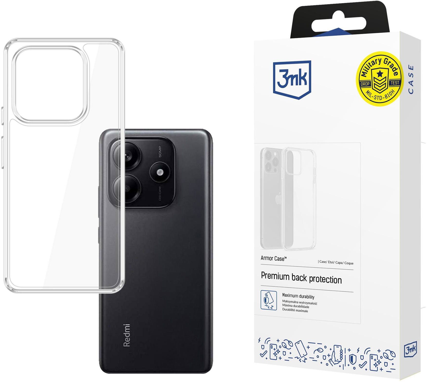 3MK Armor Case pro Redmi Note 14 5G