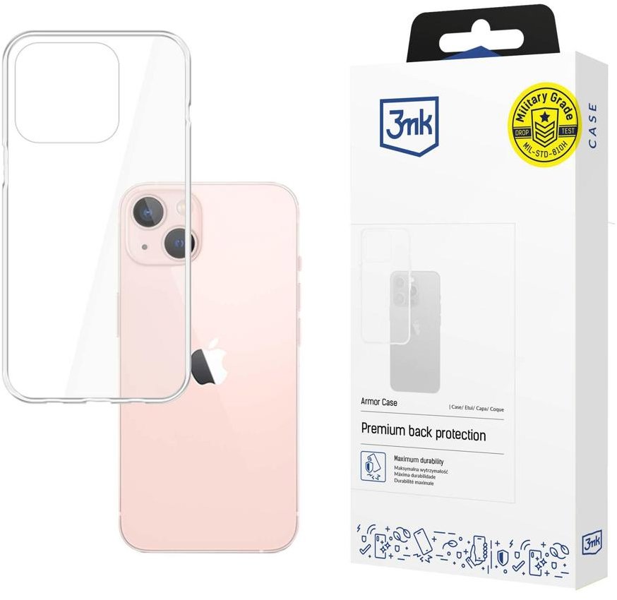 3MK Armor case pro Apple iPhone 14, čirá