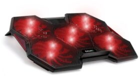 EVOLVEO Ania 14, chladicí podstavec pro notebook, červené podsvícení
