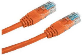 Datacom CAT5E UTP oranžový 1m