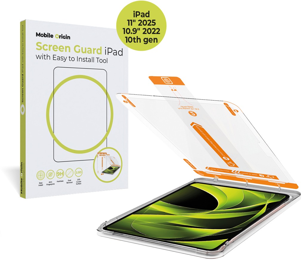 Mobile Origin Screen Guard iPad 11“ 2025 11th gen/iPad 10.9" 2022 10th gen