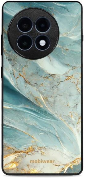 Mobiwear Glossy lesklý pro OnePlus 13R - Zelenkavý mramor