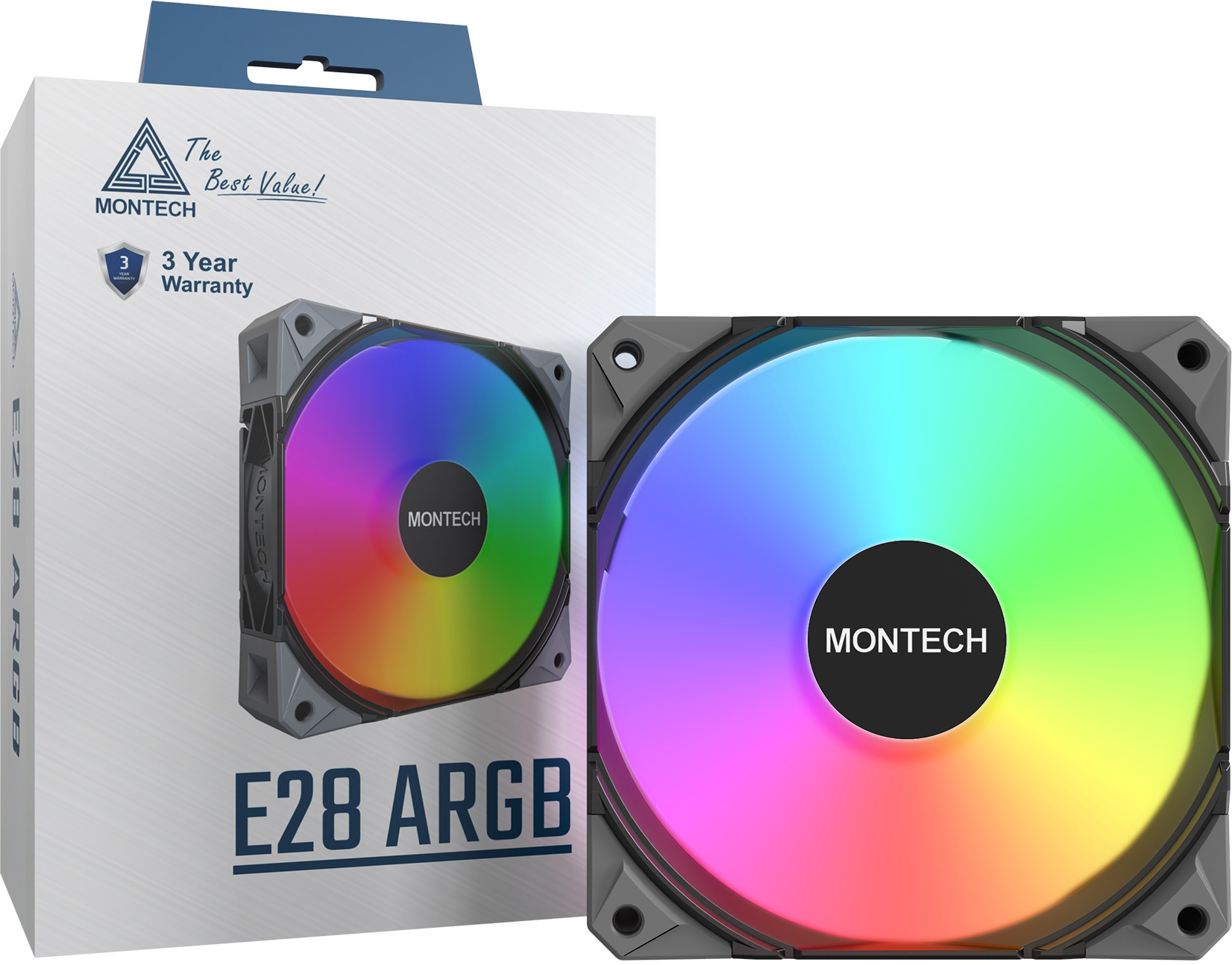 Montech E28 ARGB Black