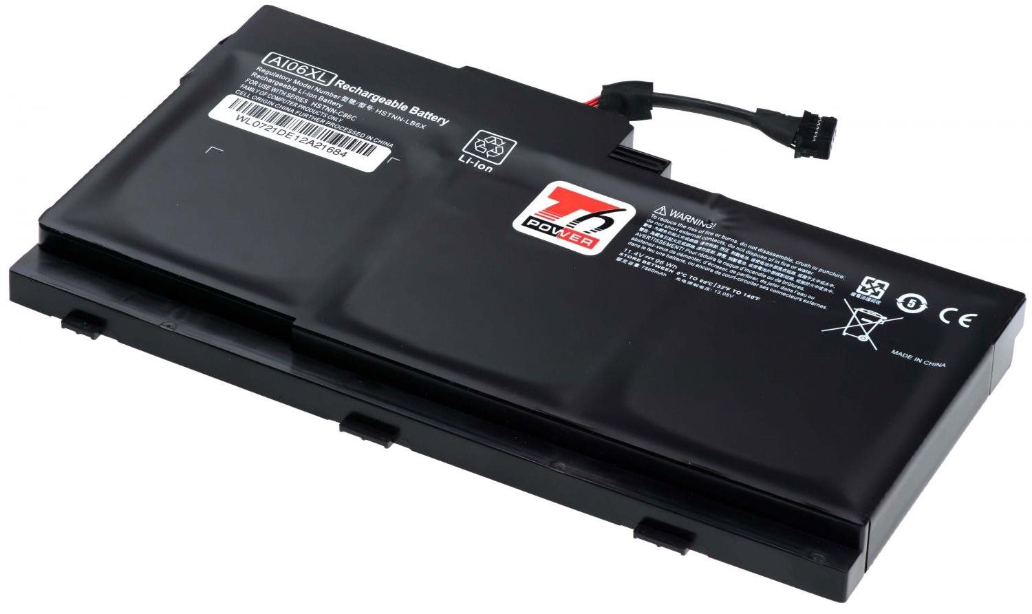 T6 Power pro HP ZBook 17 G3, 8420mAh, 96Wh, 6cell, Li-pol
