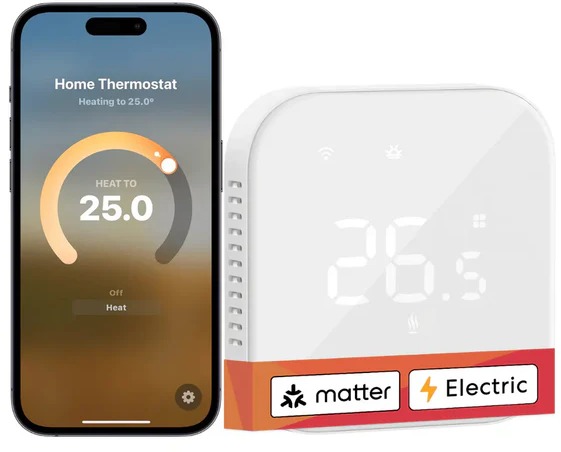 Meross Smart Wi-Fi Thermostat for Electric Underfloor Heating System