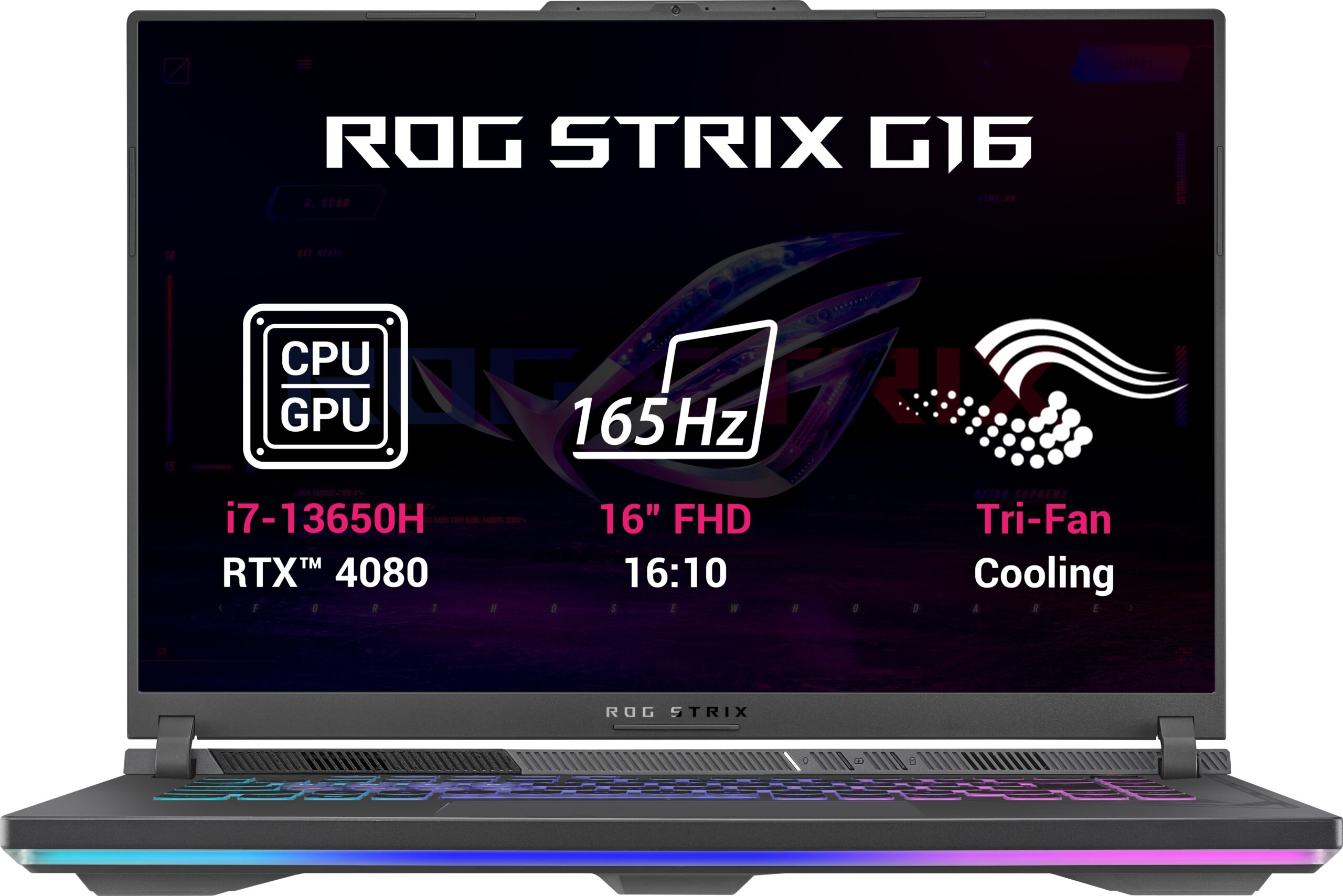 ASUS ROG Strix G16 G614JZ-N3001W Eclipse Gray kovový