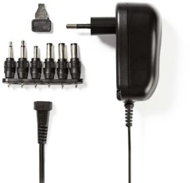 Nedis ACPA001 univerzální napájecí adaptér 3-12V, 1A