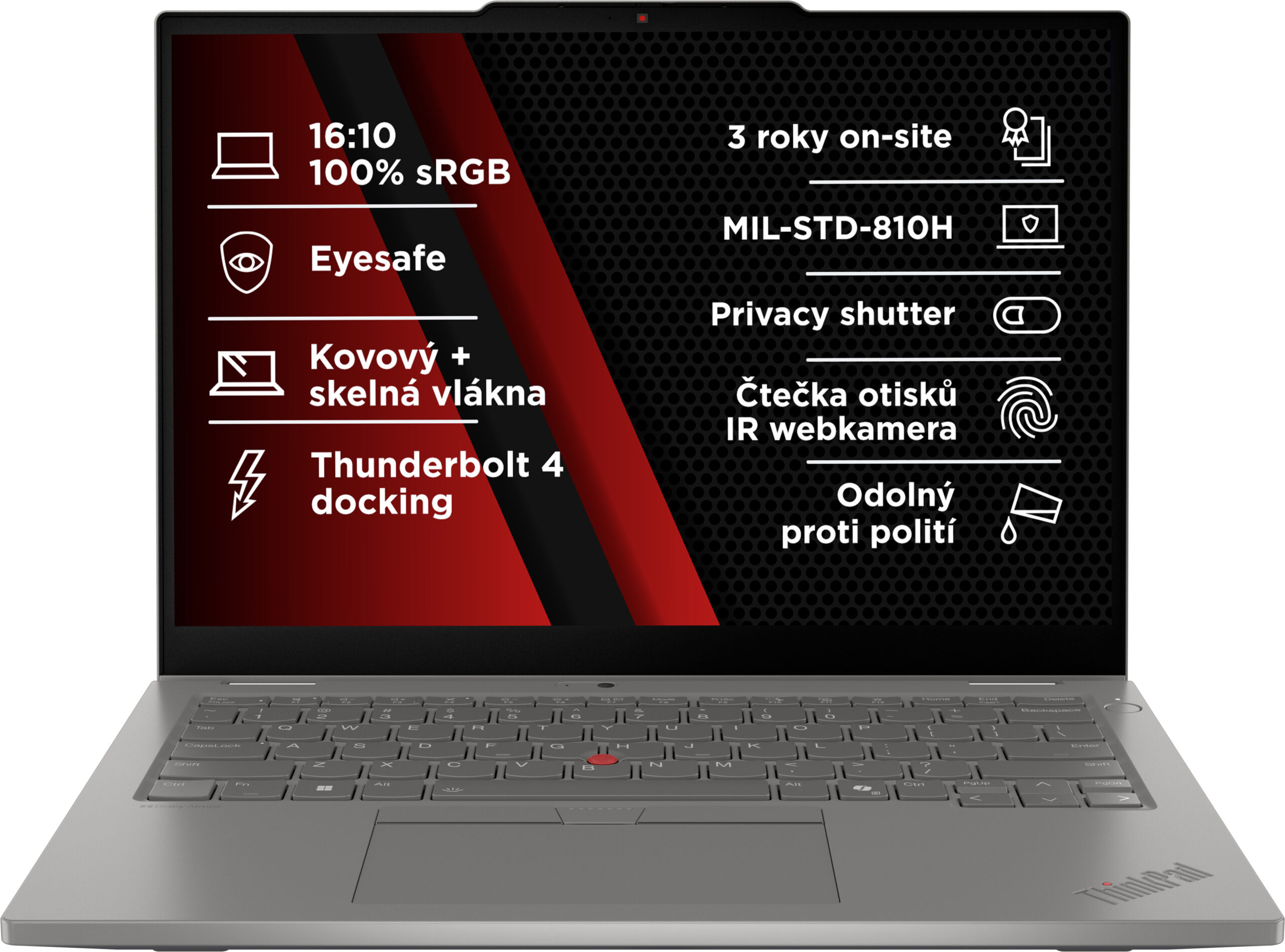 Lenovo ThinkPad L13 2-in-1 Gen 6 Grey + aktivní stylus Lenovo