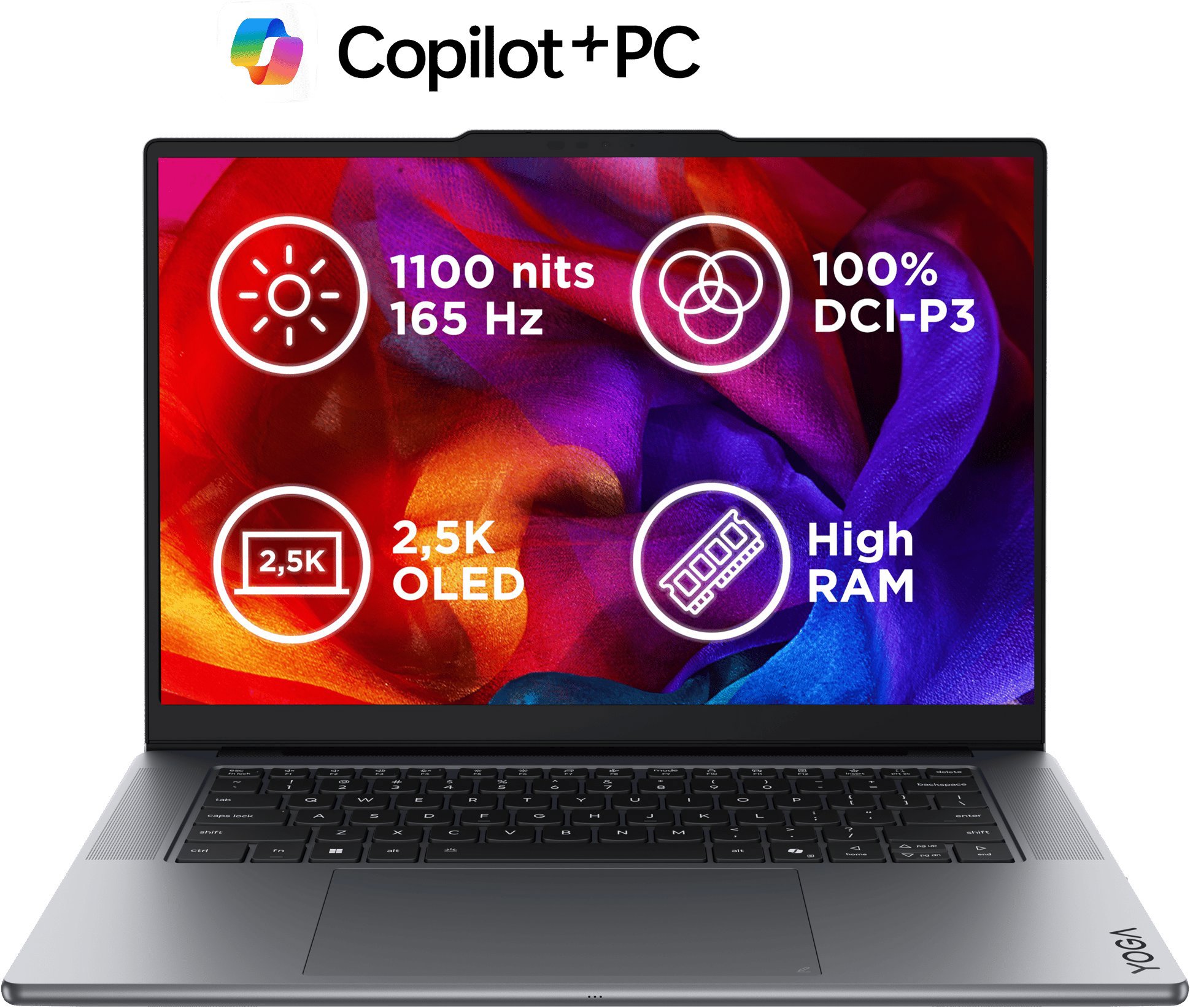 Lenovo Yoga Pro 7 15IPH11 Luna Grey celokovový