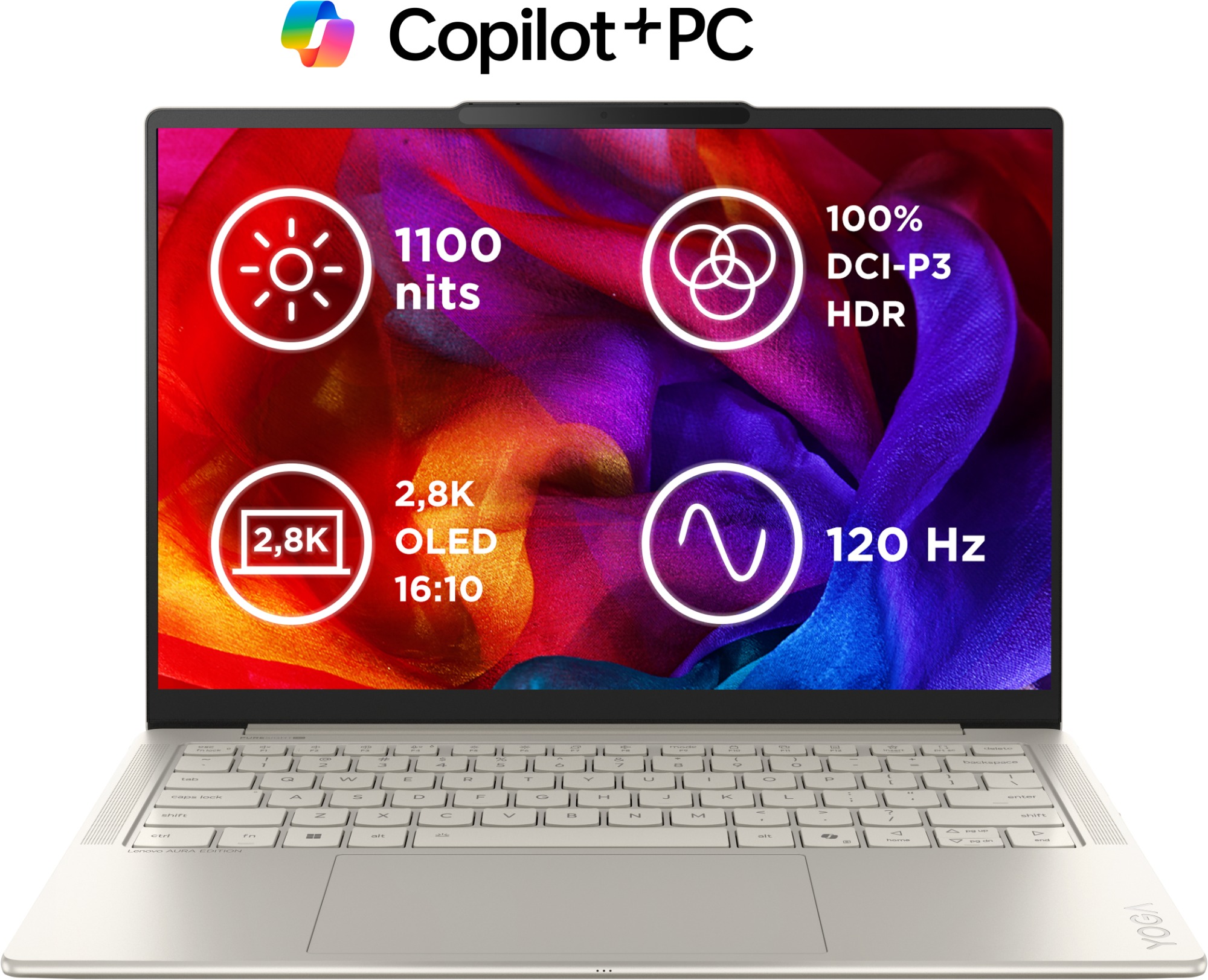 Lenovo Yoga Slim 7 14ILL10 Aura Edition Seashell celokovový