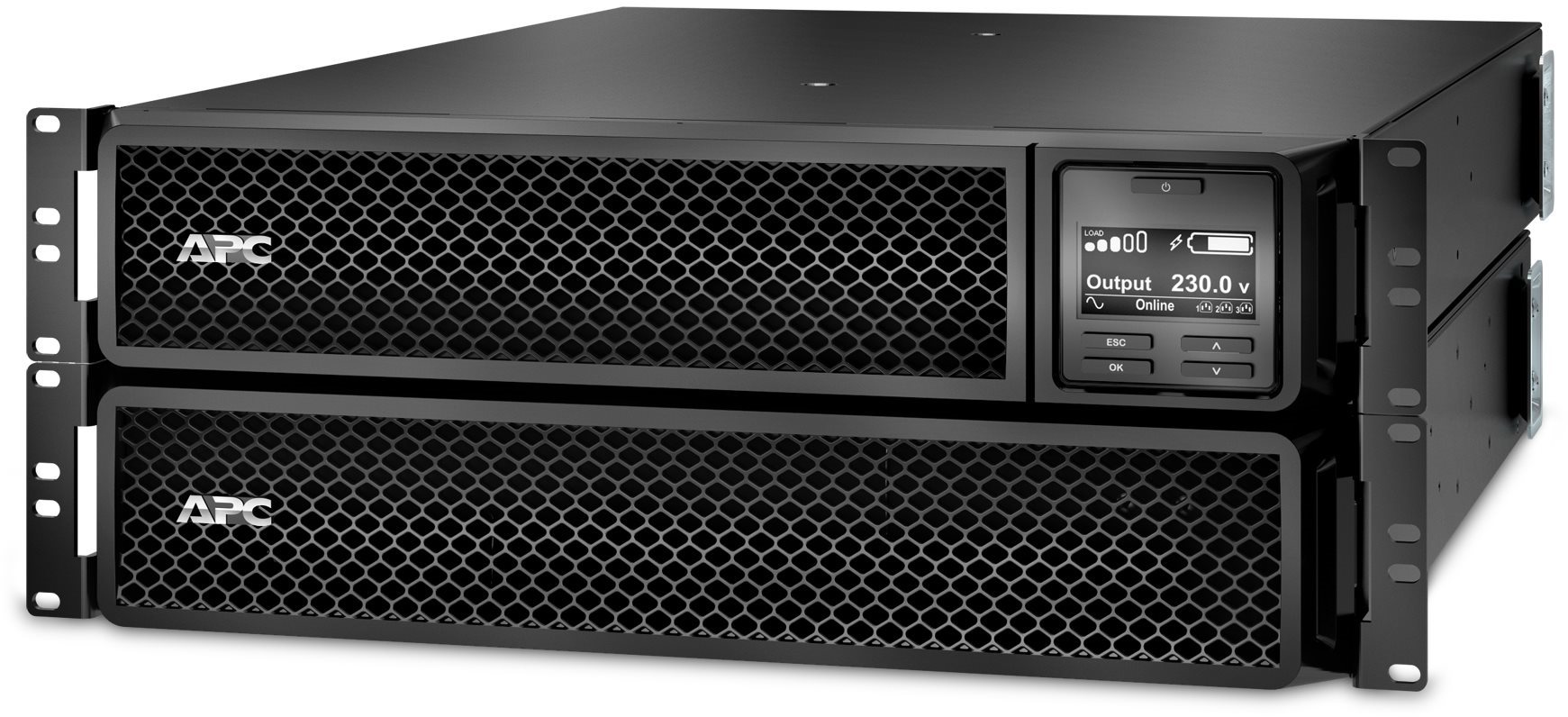 APC Smart-UPS SRT 2200VA RM 230V do stojanu, síťová karta