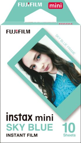 Fujifilm instax mini film blue Frame 10ks fotek