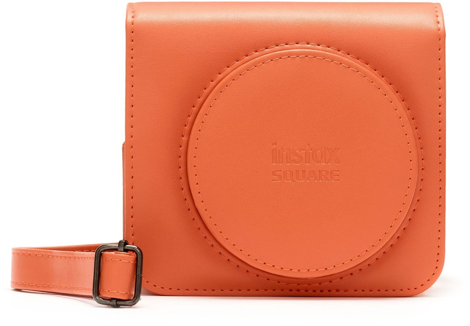 Fujifilm instax SQ1 camera case terracotta orange