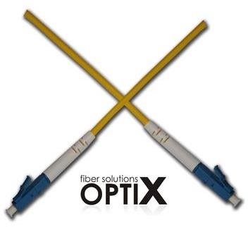 OPTIX LC-LC optický patch cord 09/125 1m G657A simplex
