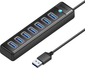 ORICO USB Hub 7-port, USB 3.0, 1m