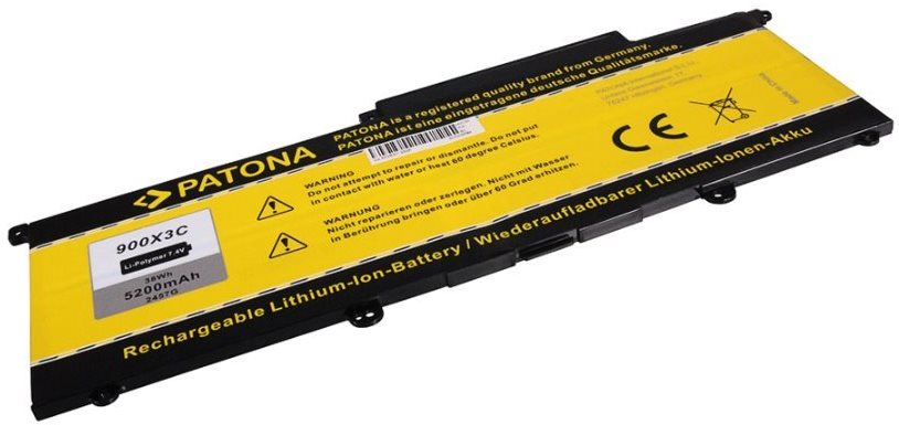 PATONA pro ntb Samsung NP900 5200mAh Li-Pol 10, 8V AA-PBXN4AR