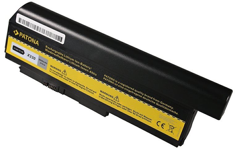 PATONA pro LENOVO ThinkPad X230/X220 6600mAh Li-Ion 10.8V