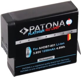 PATONA pro GoPro Hero 5/6/7/8 1250mAh Li-Ion Platinum