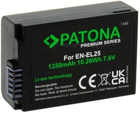 PATONA pro Nikon EN-EL25 1350mAh Li-Ion Premium Z50 / Z fc