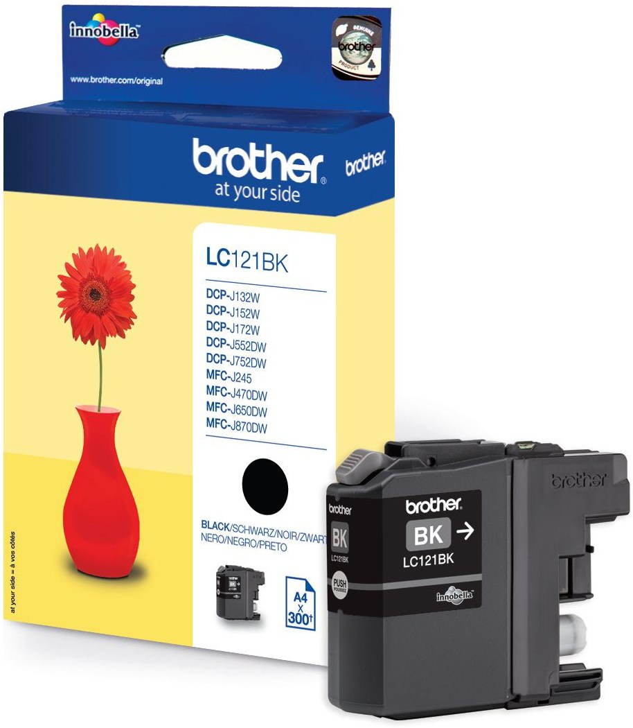 Brother LC-121BK černá