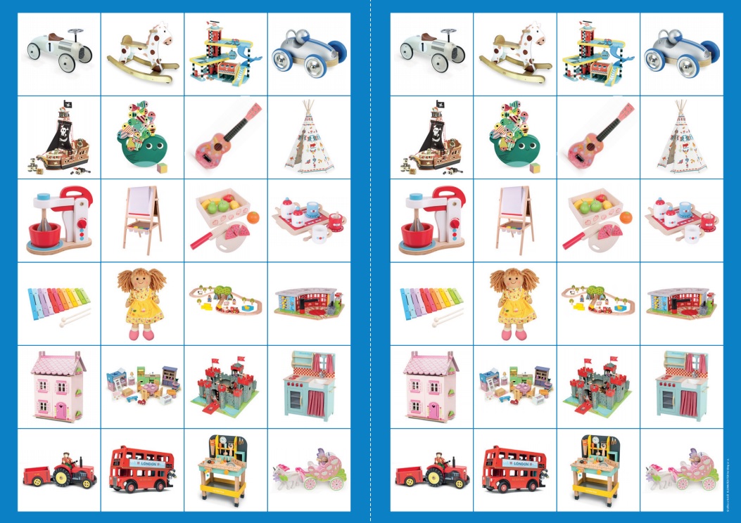 2Kids Toys Papírové pexeso dřevěné hračky