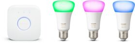 Philips Hue White and Color ambiance 9W E27 promo starter kit